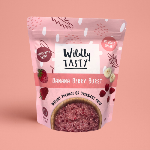NEW Banana Berry Burst Oats x 2 (14 servings)