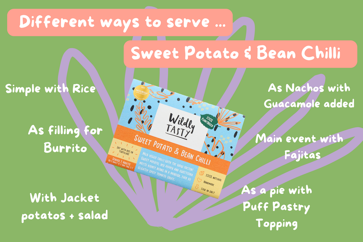 Family Size - Sweet Potato &amp; Bean Chilli