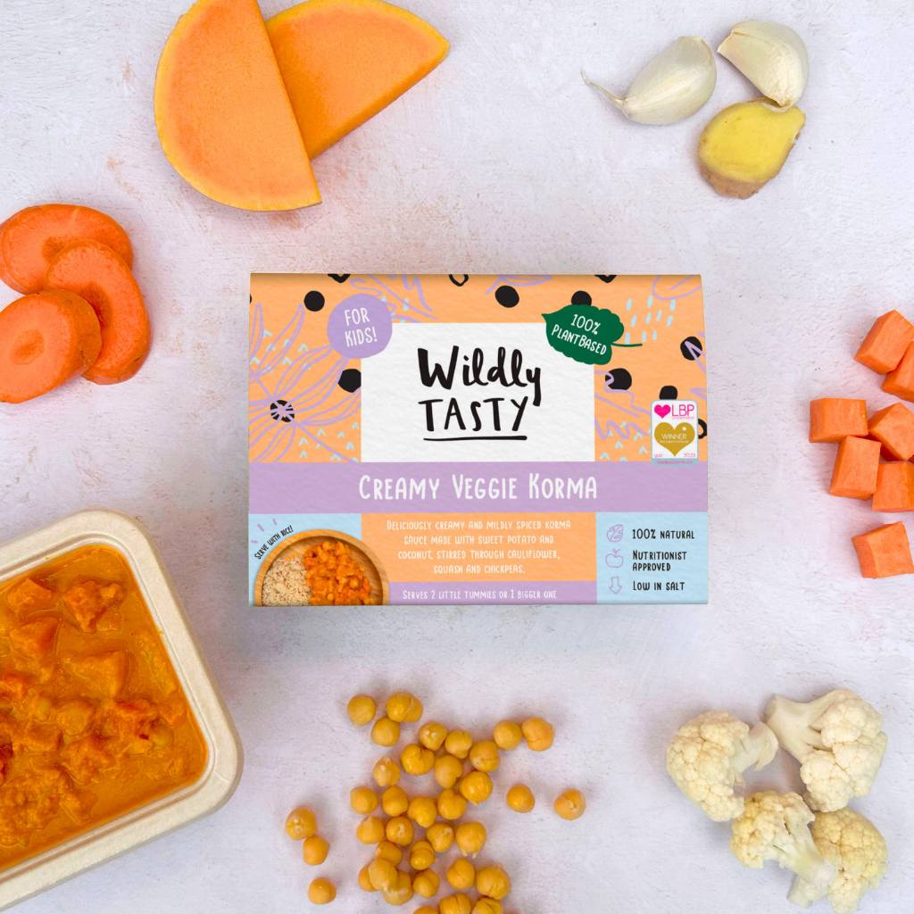 Kids Creamy Veggie Korma - Available on Ocado