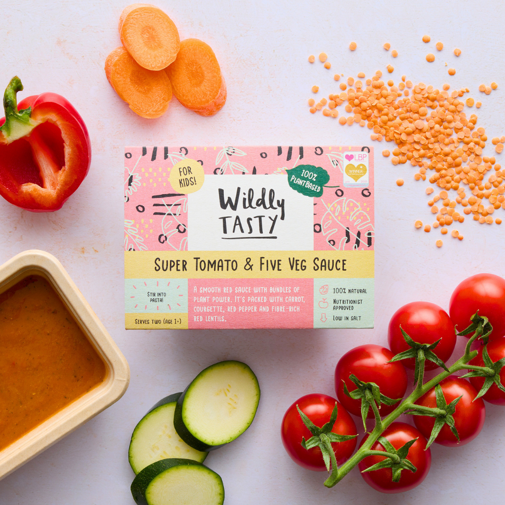 Kids Super Tomato & Hidden Five Veg Sauce - available on Ocado