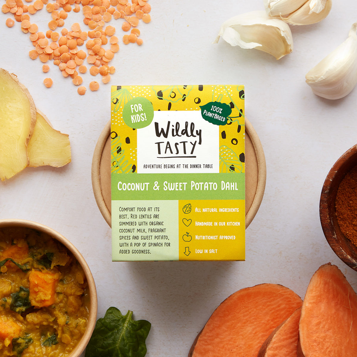 Coconut &amp; Sweet potato Dahl